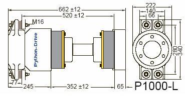 P1000-L - Python-Drive