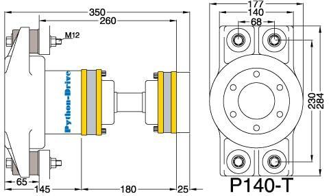 P140-T - Python-Drive