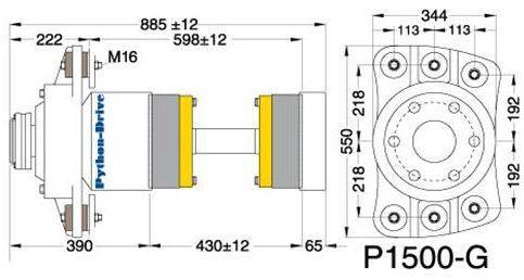 P1500-G - Python-Drive