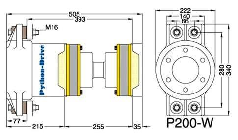 P200-W - Python-Drive