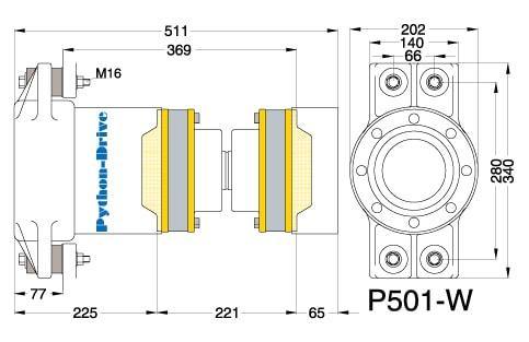 P501-W - Python-Drive